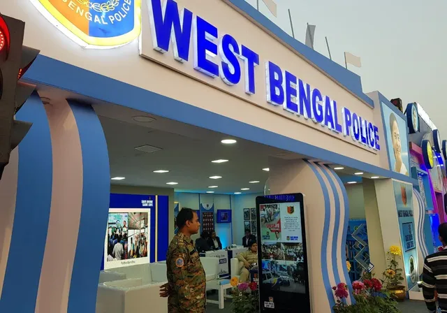 Installation at West Bengal Police Book Fair Standee